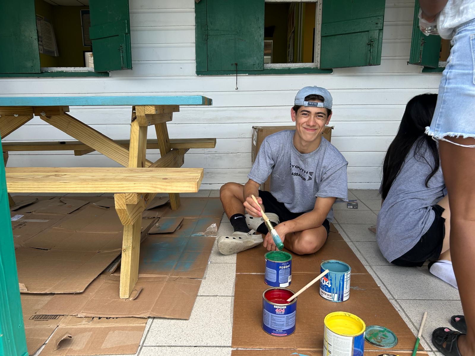 Chase Menard, Youth Ambassador, Belize